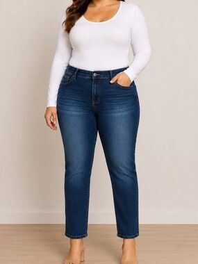 (0027) Women’s: 14P A3 Denim Petite Ankle Jeans- V2